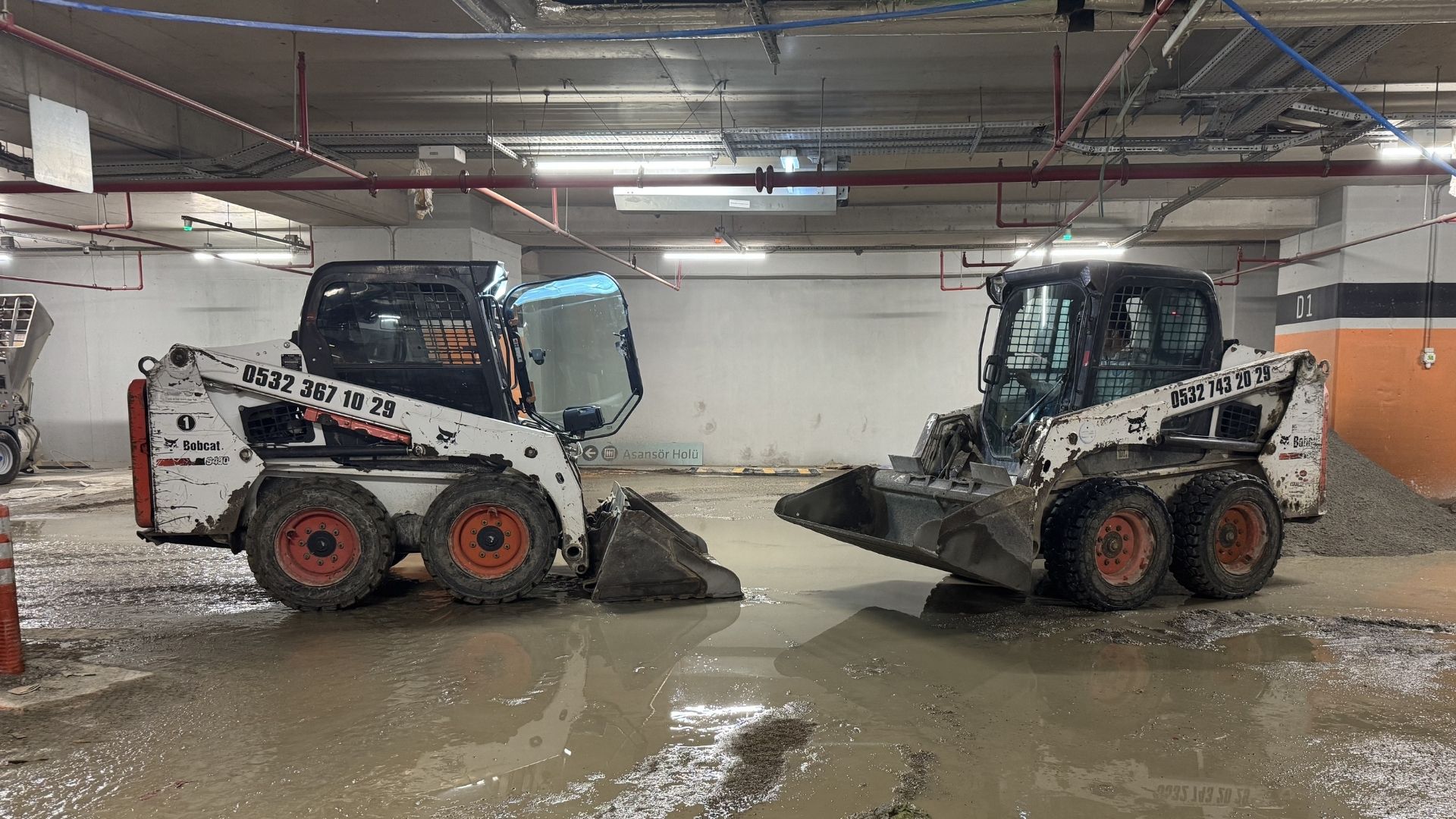 Bobcat ile kazı ve dolgu işleri
