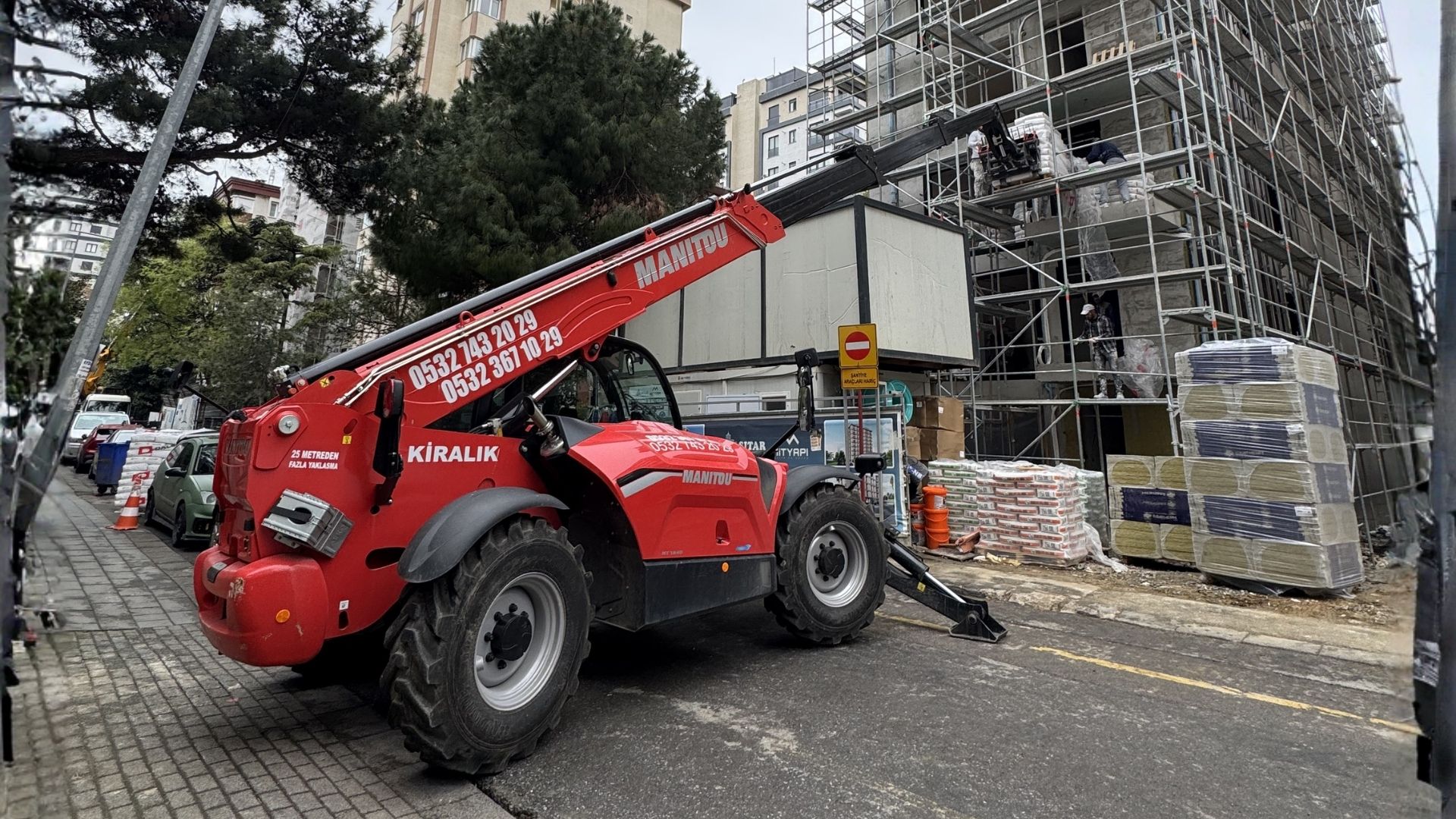 Manitou teleskopik yükleyici